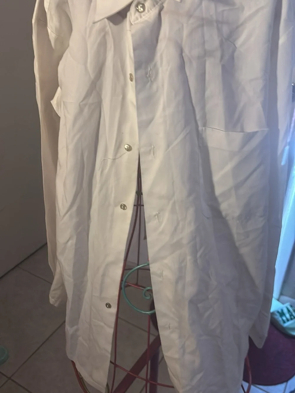 Men's Classic Button-Front Beige Shirt Jacket get all four for $35
